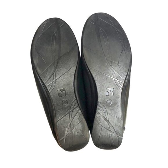 Revere Tangier Zip Loafer Shoe US 8 Black French Black Lizard Leather - Picture 10 of 12